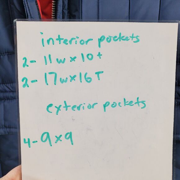 XL Vintage Photo Coat HUGE Interior Pockets Camera Gear Jacket Quilted Long - Picture 7 of 13